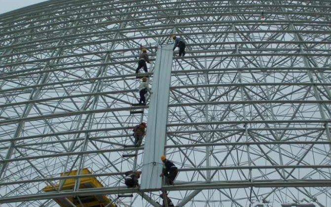 四川网架装配好以后应当留神哪八项验收事件